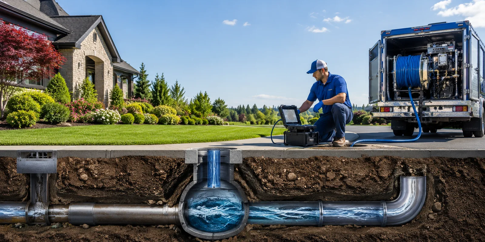 Drainage restoration information for New Tazewell, TN